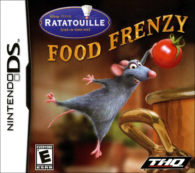 Capa de Ratatouille: Food Frenzy