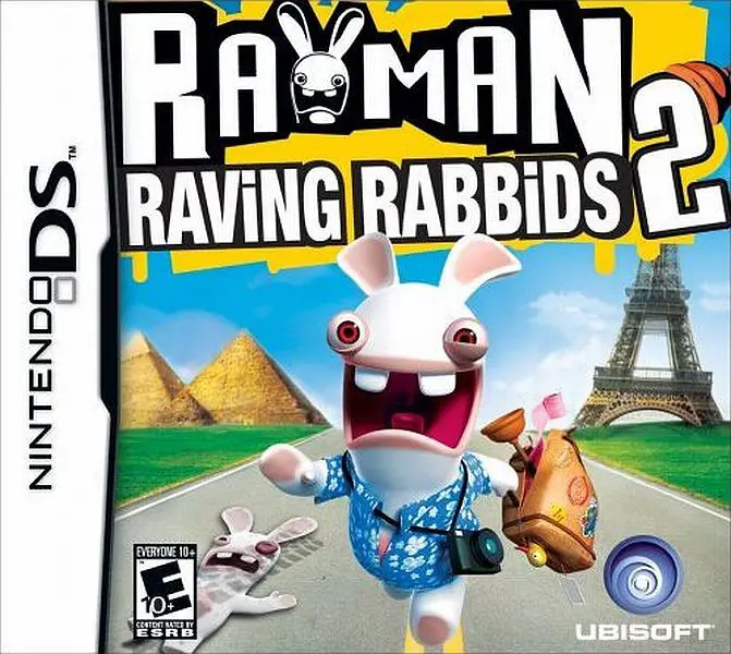 Capa de Rayman Raving Rabbids 2