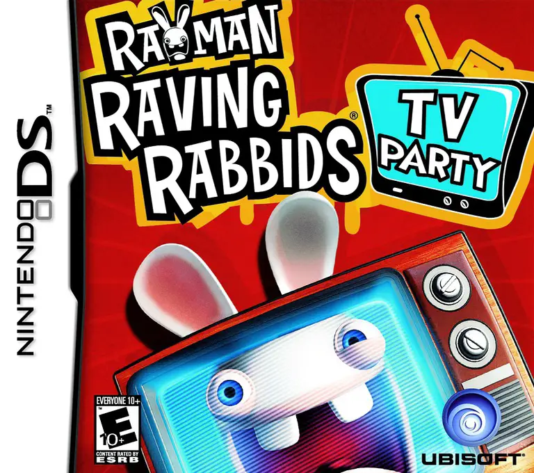 Capa de Rayman Raving Rabbids: TV Party