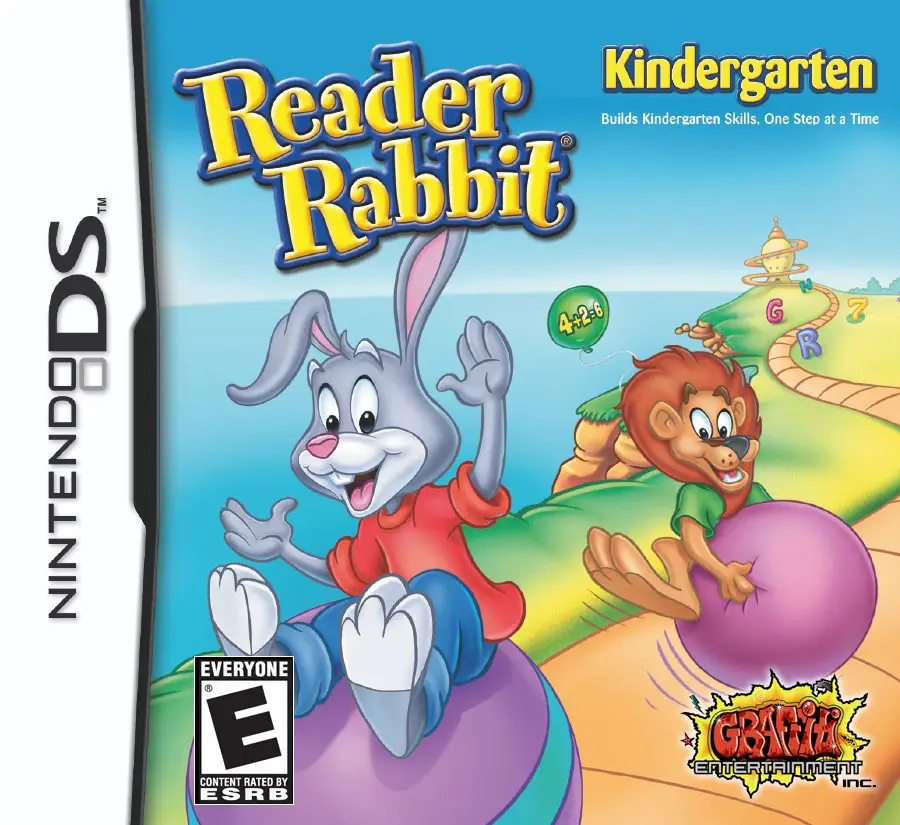 Capa de Reader Rabbit: Kindergarten