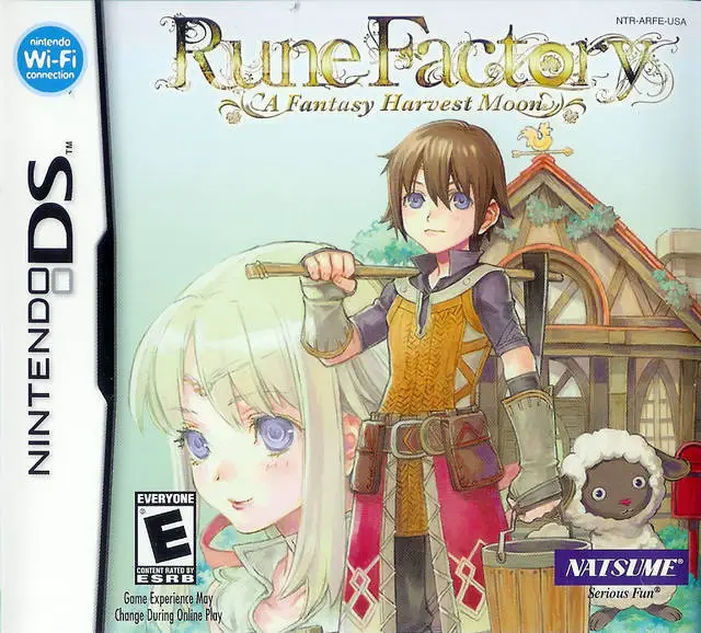 Capa de Rune Factory: A Fantasy Harvest Moon