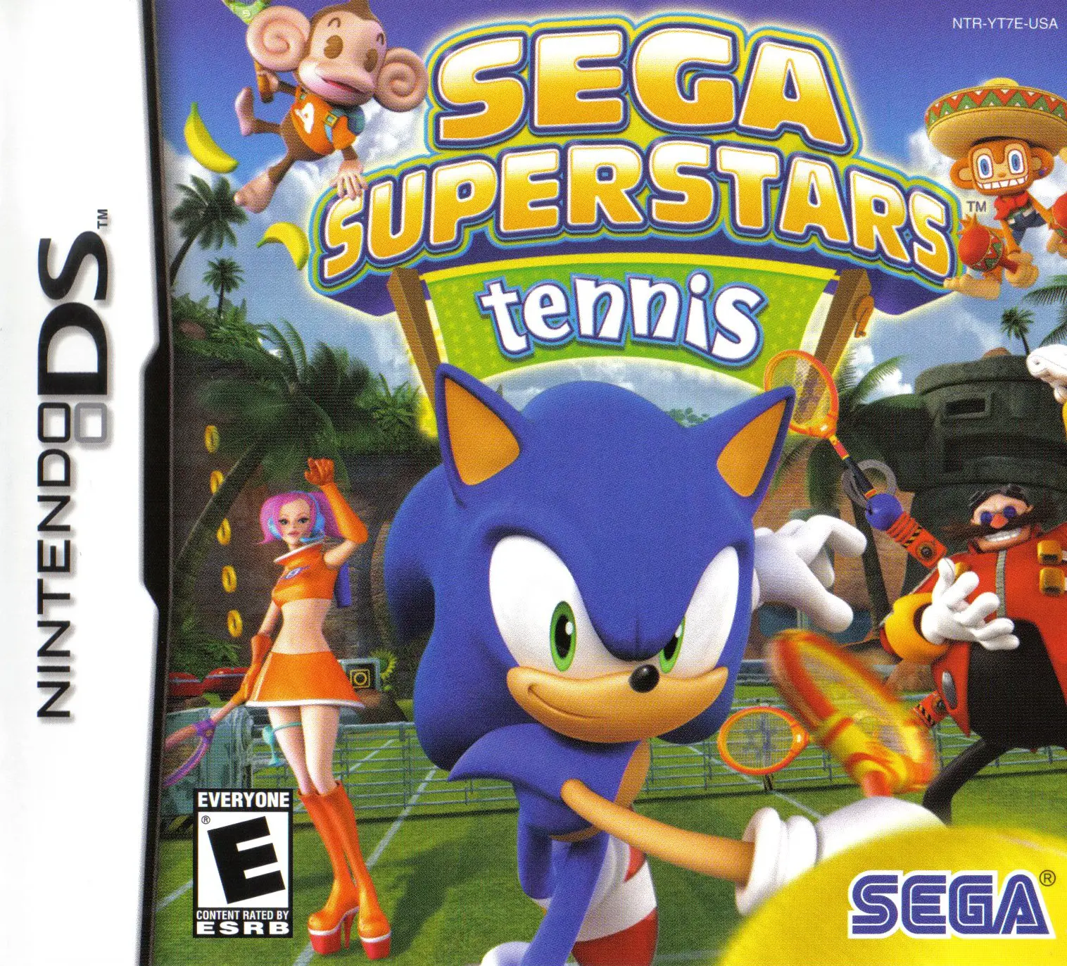 Capa de Sega Superstars Tennis