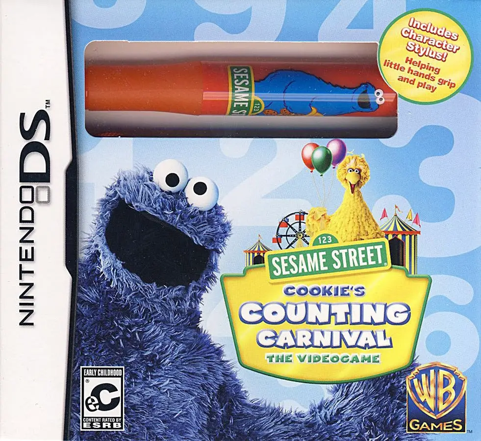 Capa de Sesame Street: Cookie's Counting Carnival