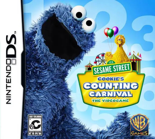 Capa de Sesame Street: Cookie's Counting Carnival - The Videogame