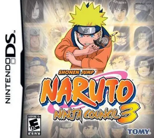 Capa de Shonen Jump Naruto: Ninja Council 3