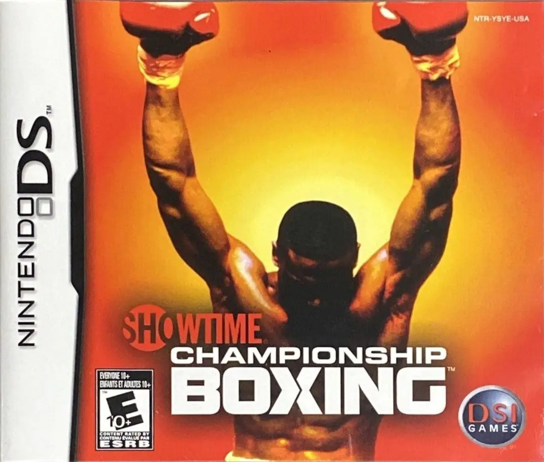 Capa de Showtime Championship Boxing