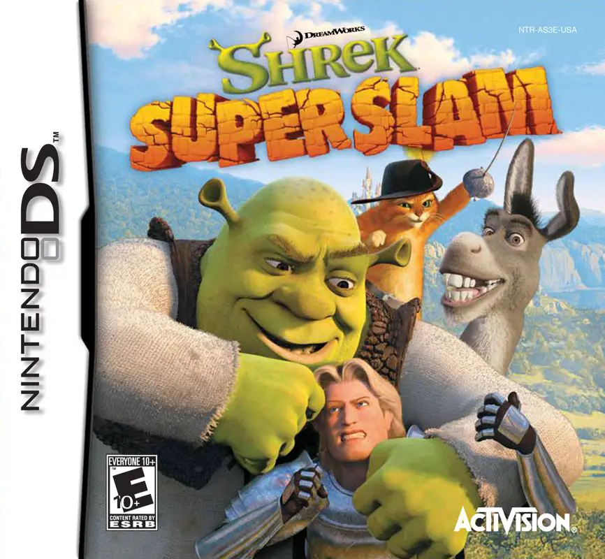 Capa de Shrek SuperSlam