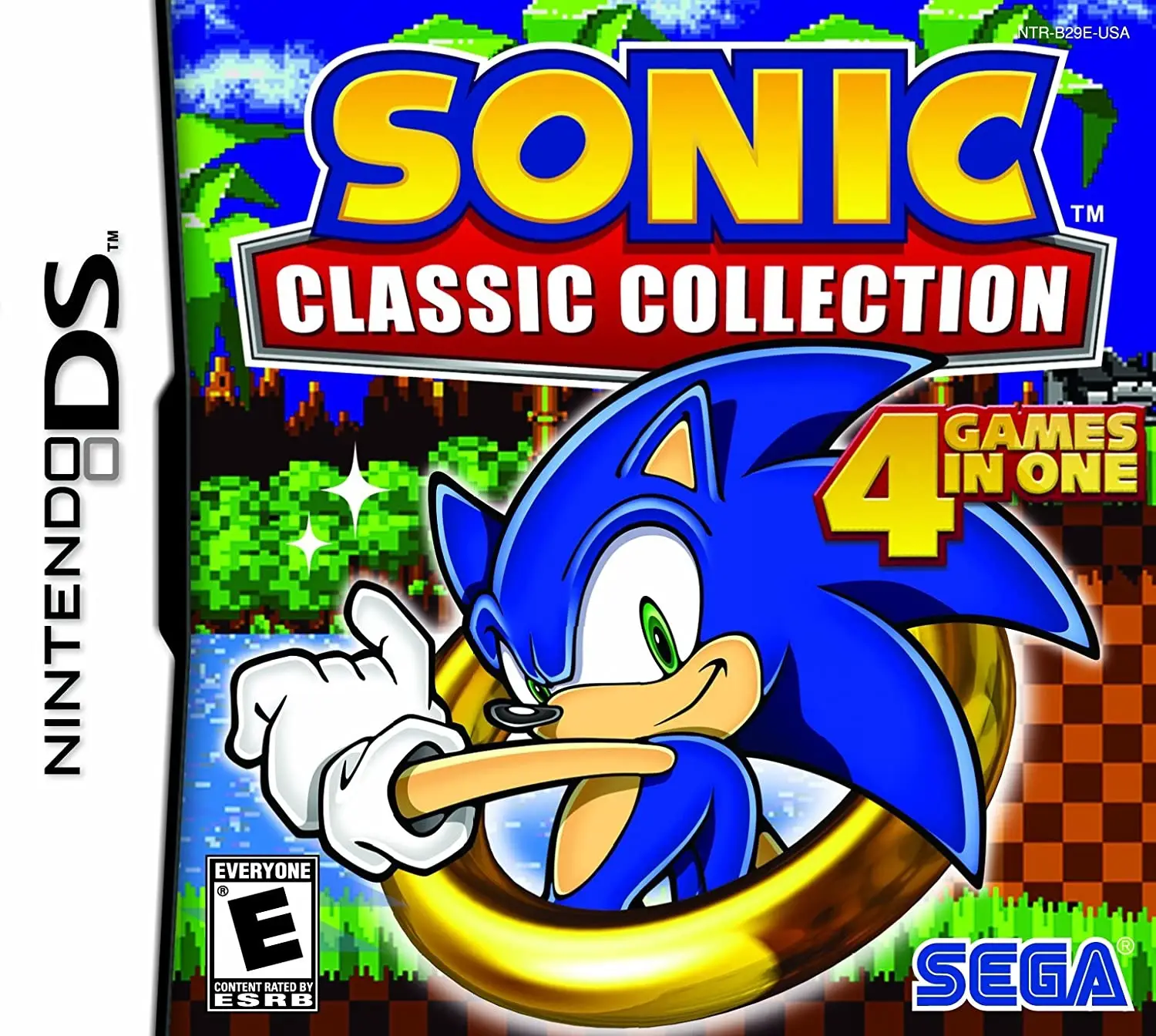 Capa de Sonic Classic Collection