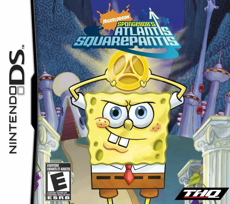 Capa de SpongeBob's Atlantis SquarePantis