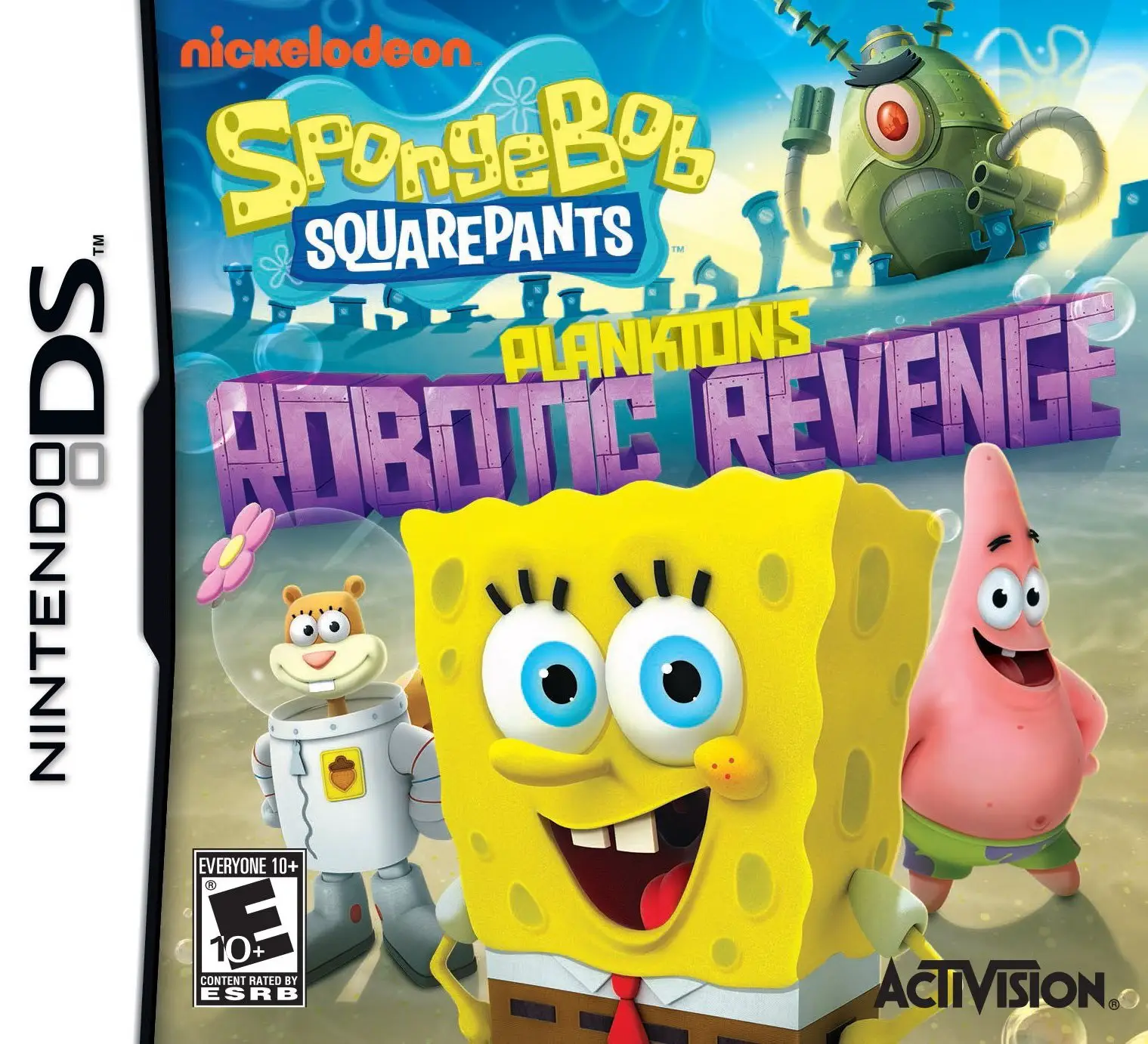 Capa de SpongeBob SquarePants: Plankton's Robotic Revenge