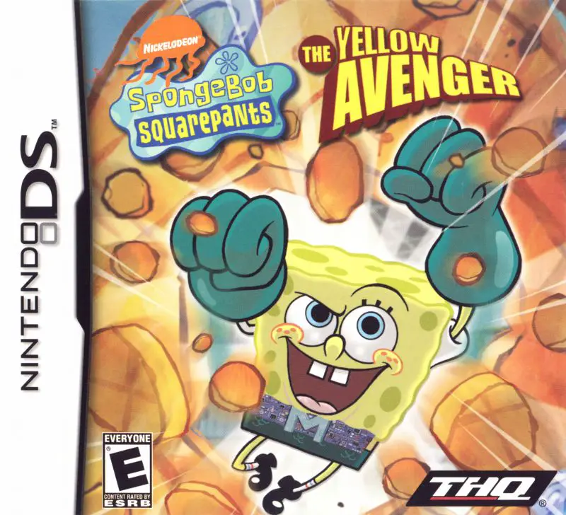 Capa de SpongeBob Squarepants: The Yellow Avenger
