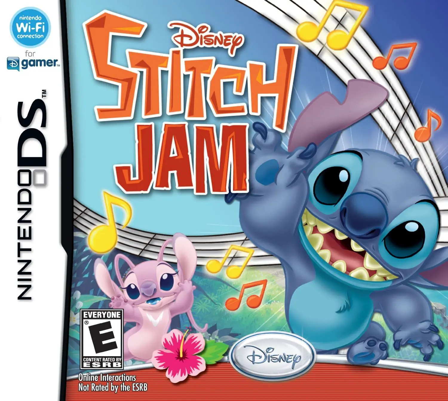 Capa de Stitch Jam