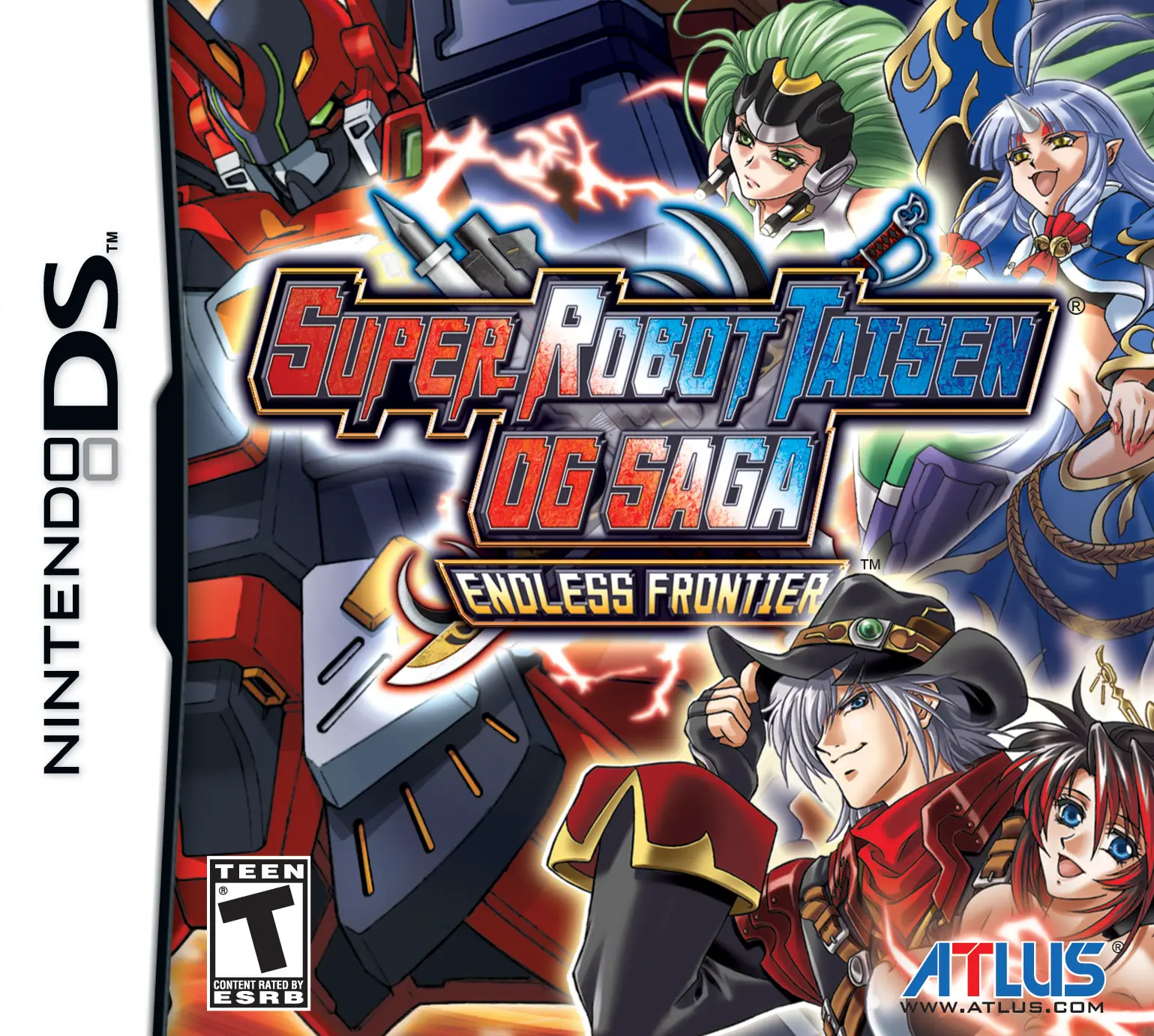 Capa de Super Robot Taisen OG Saga: Endless Frontier