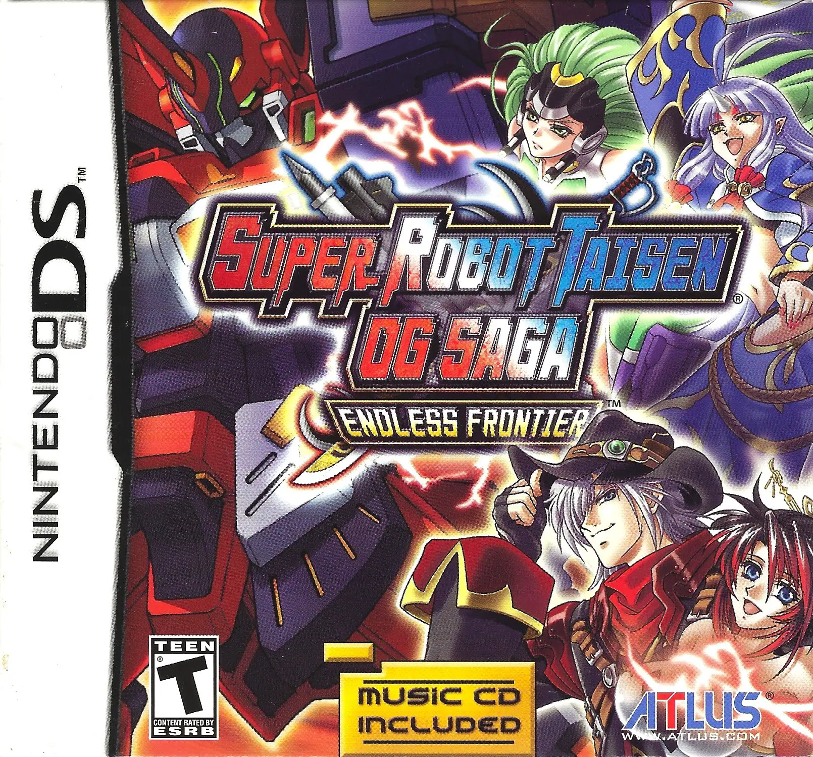 Capa de Super Robot Taisen OG Saga: Endless Frontier