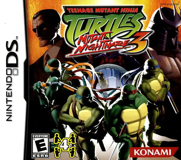 Capa de Teenage Mutant Ninja Turtles 3: Mutant Nightmare