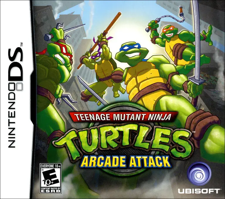 Capa de Teenage Mutant Ninja Turtles: Arcade Attack