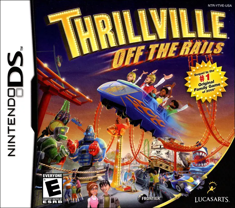 Capa de Thrillville: Off the Rails