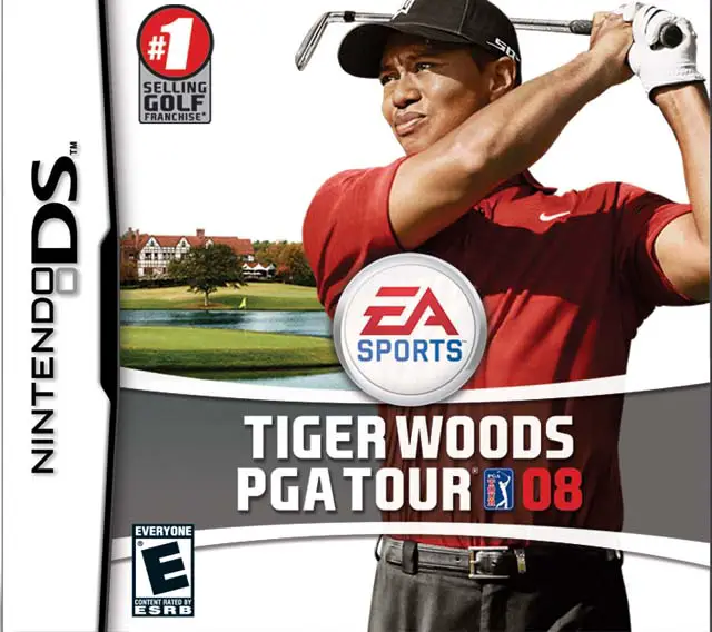Capa de Tiger Woods PGA Tour 08