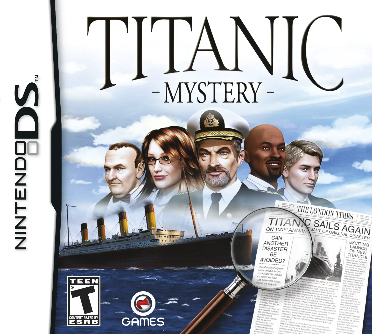 Capa de Titanic Mystery