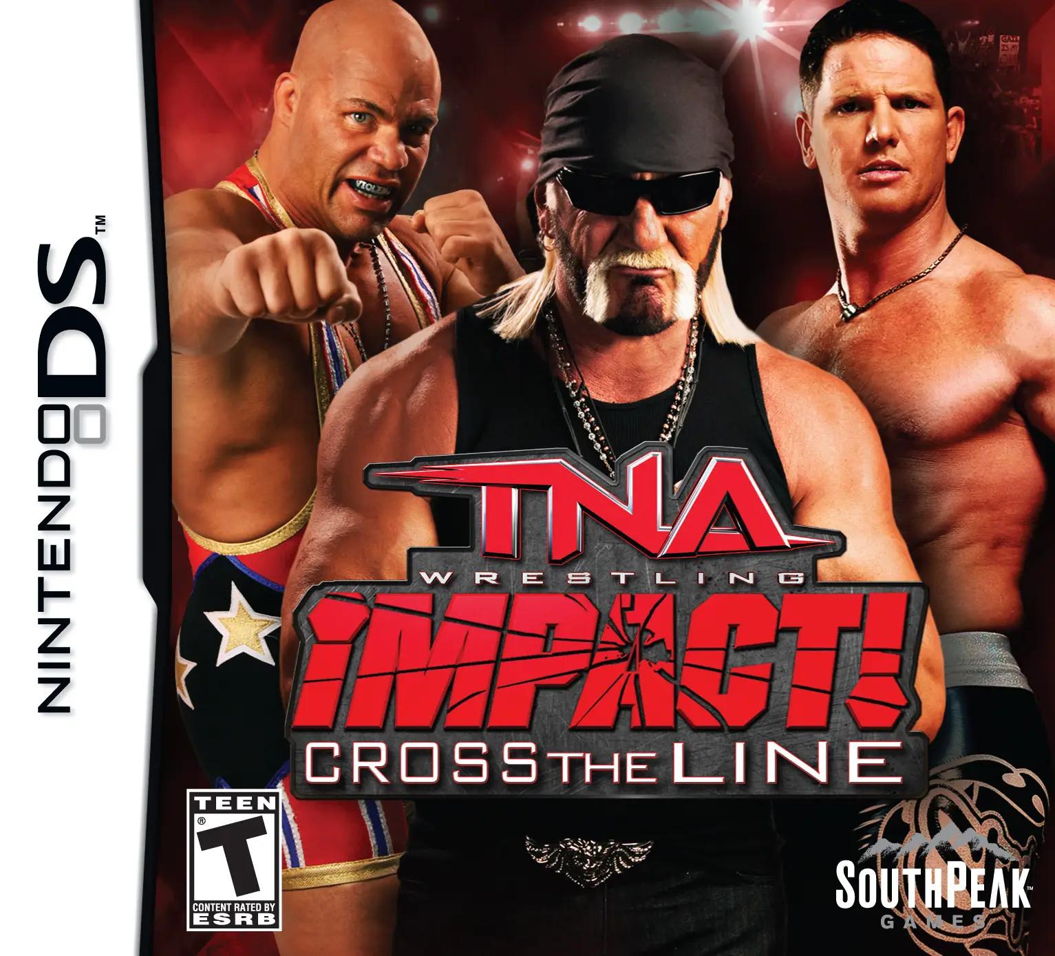 Capa de TNA iMPACT!: Cross the Line