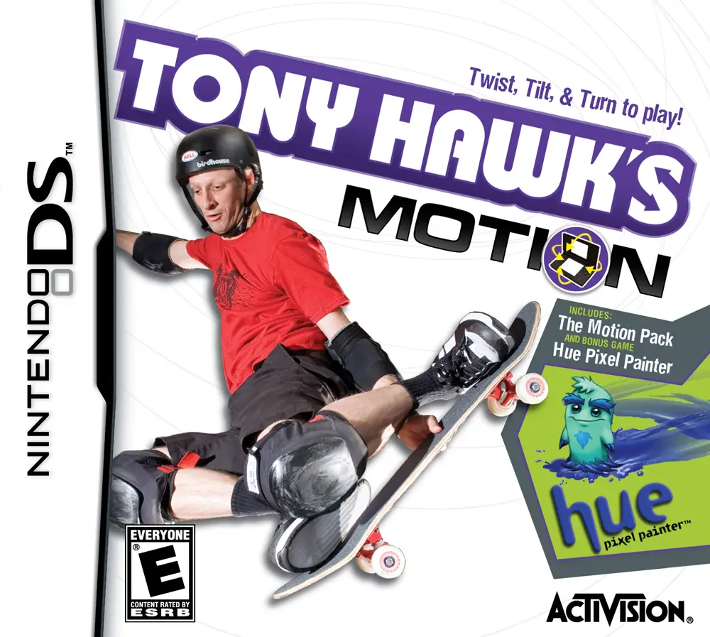Capa de Tony Hawk's Motion