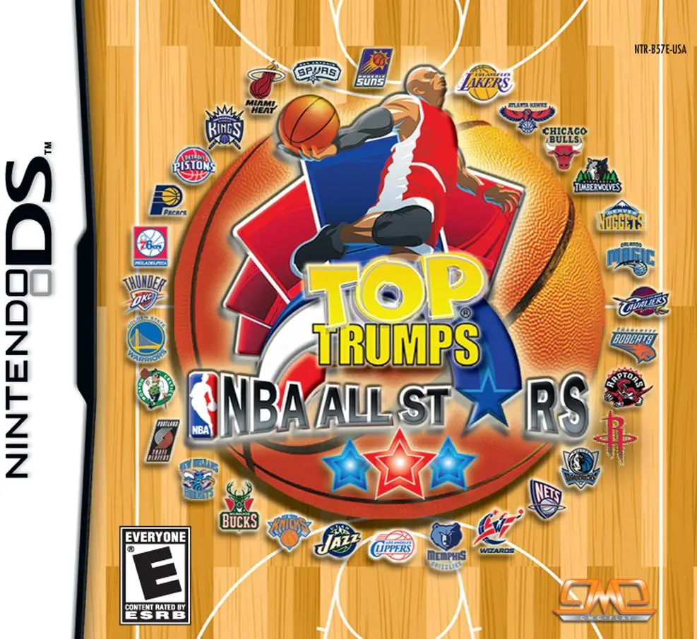 Capa de Top Trumps: NBA All Stars