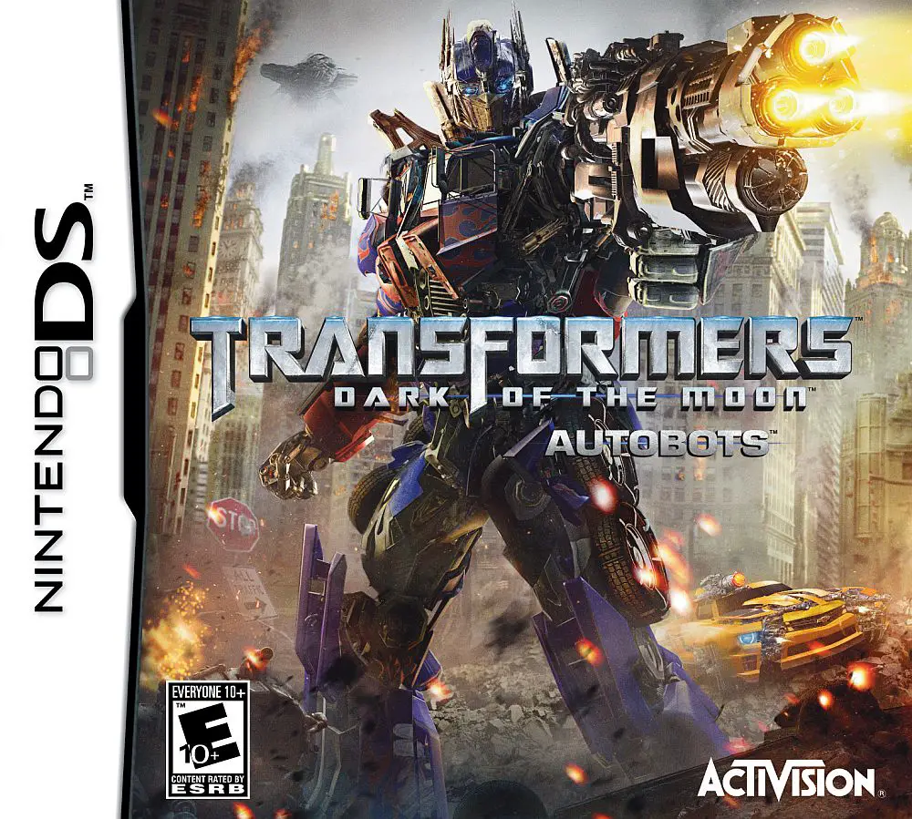 Capa de Transformers: Dark of the Moon - Autobots