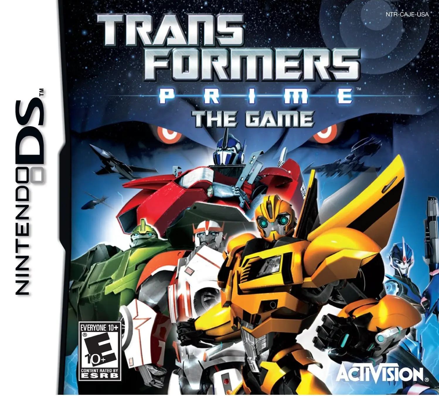 Capa de Transformers Prime: The Game