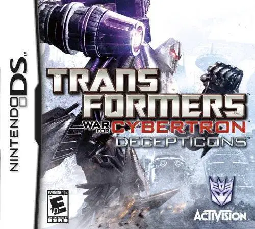 Capa de Transformers: War for Cybertron - Decepticons