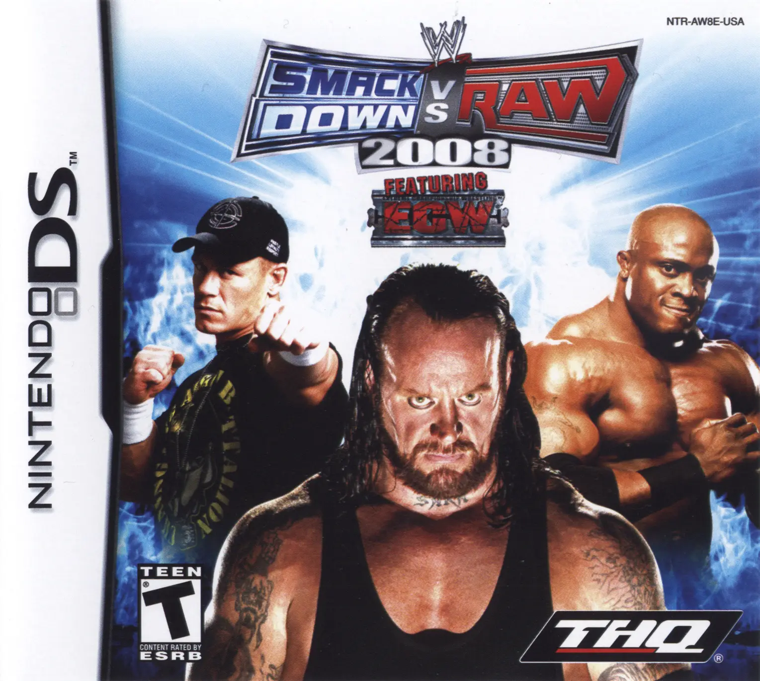 Capa de WWE SmackDown vs. Raw 2008