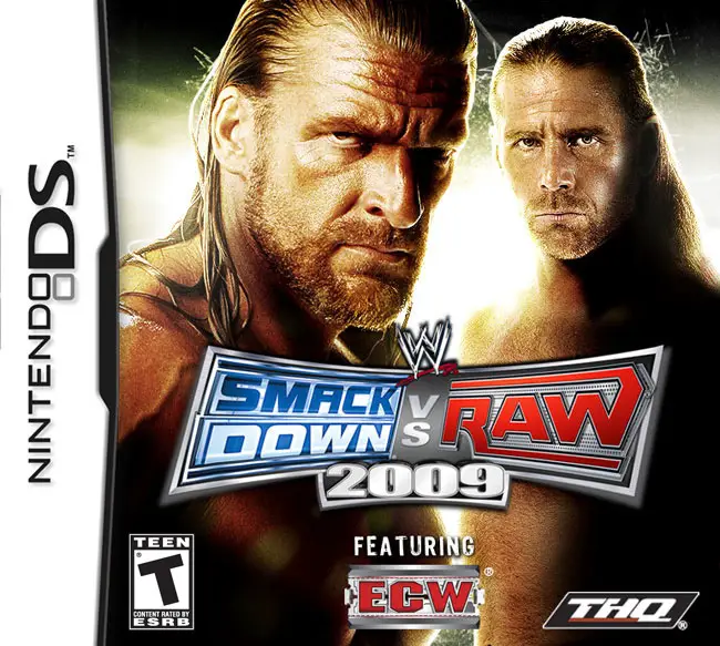 Capa de WWE SmackDown vs. Raw 2009