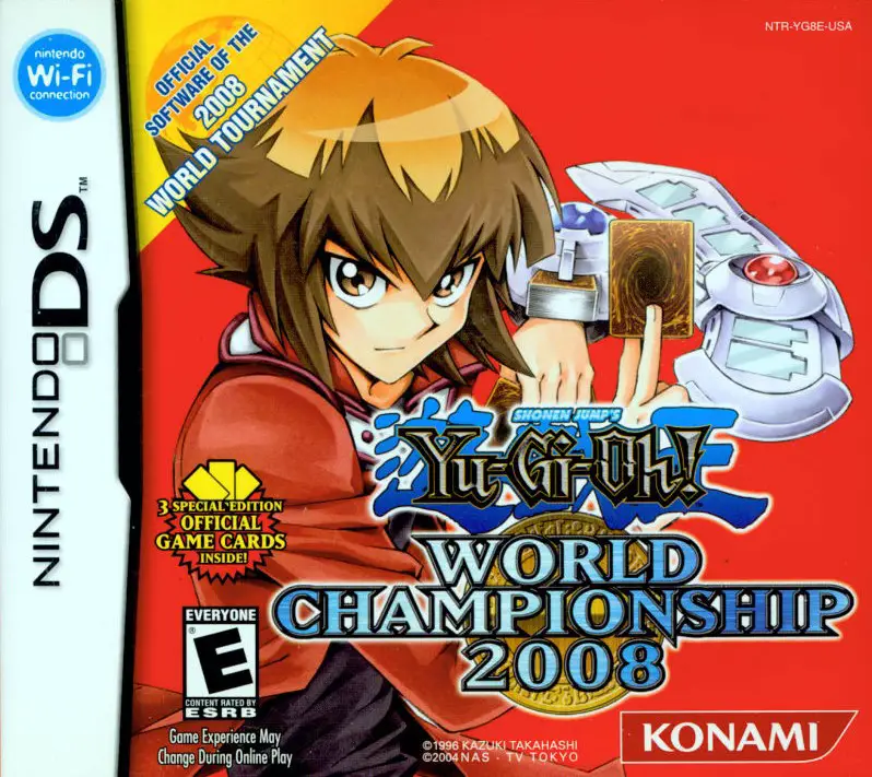 Capa de Yu-Gi-Oh! World Championship 2008
