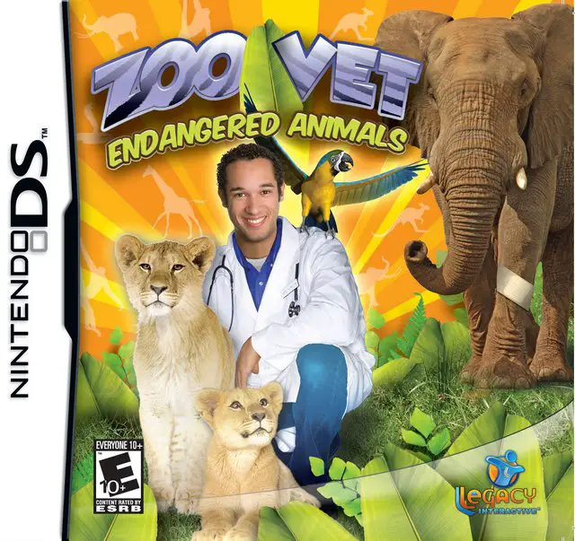 Capa de Zoo Vet: Endangered Animals