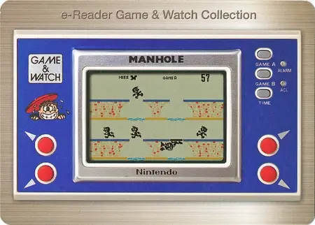 Capa de Manhole E-Reader