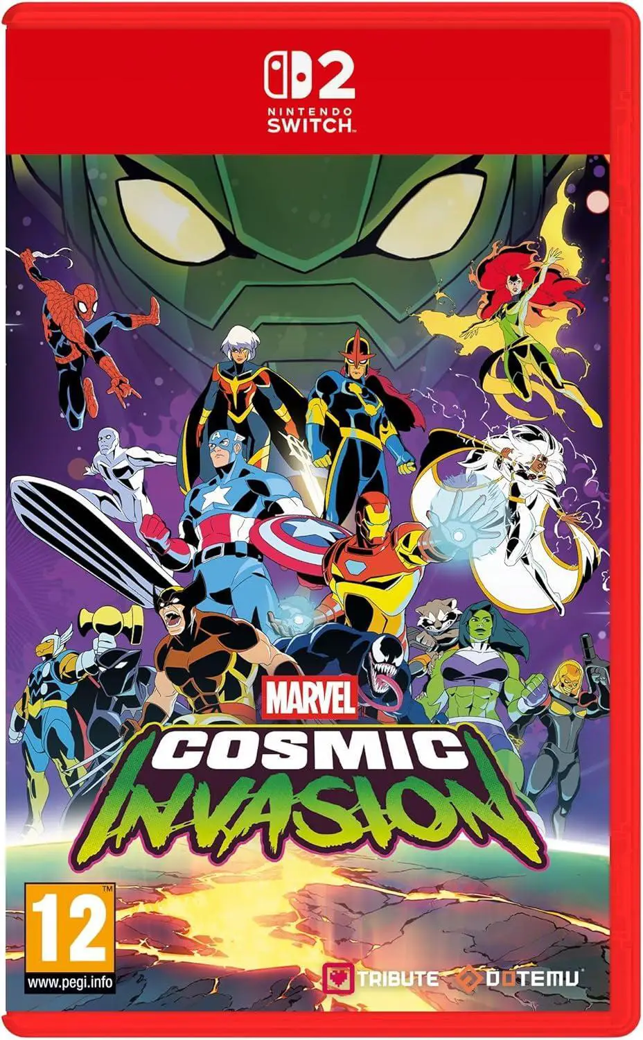 Capa de Marvel Cosmic Invasion
