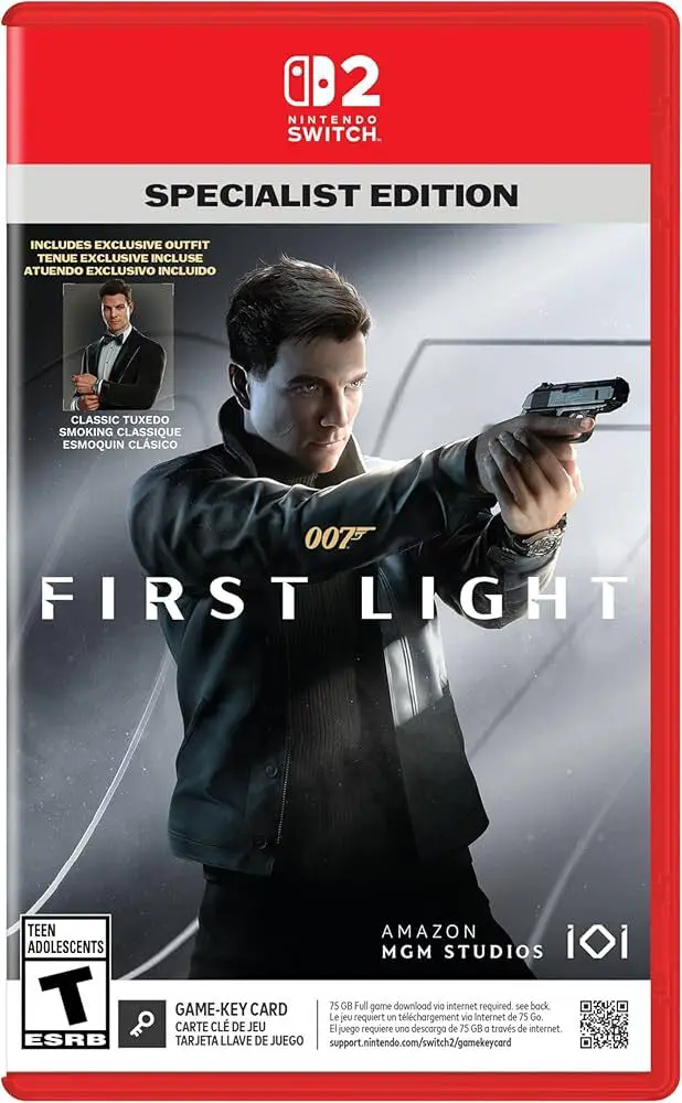 Capa de 007 First Light [Specialist Edition] [Key Card]