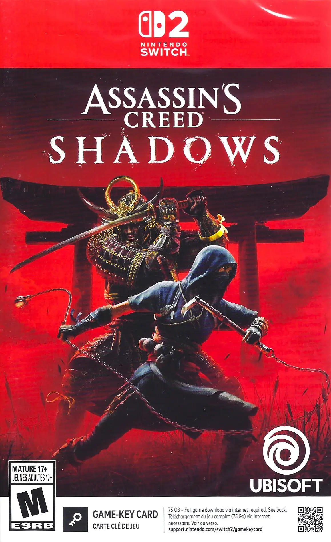 Capa de Assassin’s Creed: Shadows [Key Card]