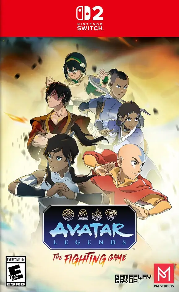 Capa de Avatar Legends: The Fighting Game