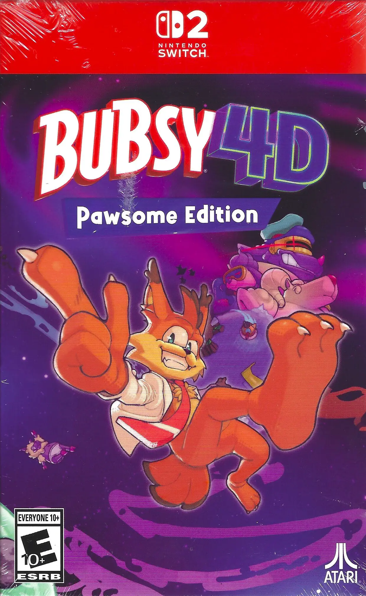 Capa de Bubsy 4D [Pawsome Edition]