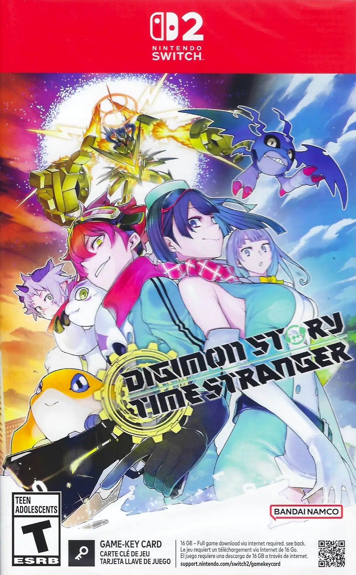 Capa de Digimon Story: Time Stranger [Key Card]