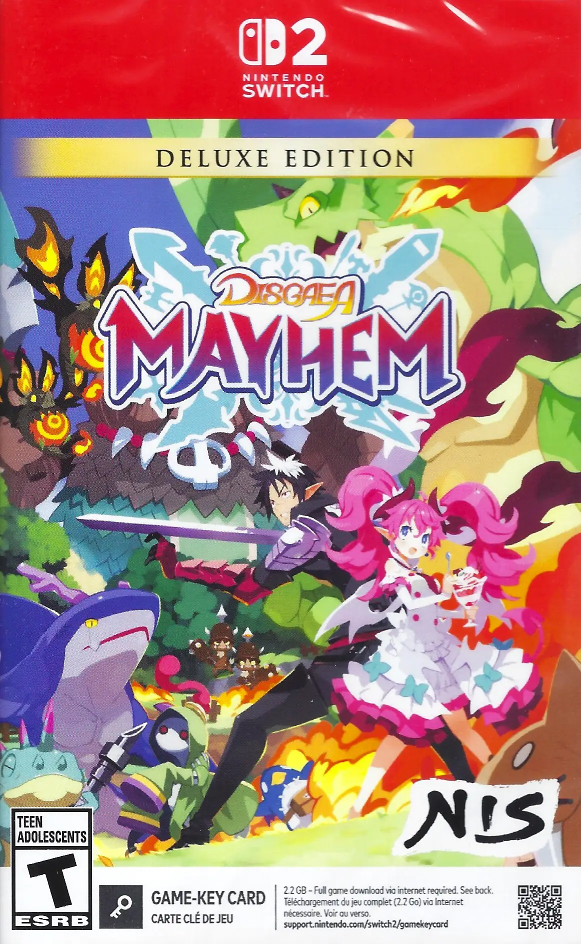 Capa de Disgaea Mayhem [Deluxe Edition] [Key Card]