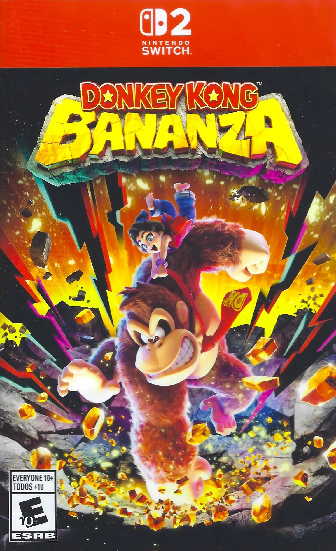 Capa de Donkey Kong Bananza
