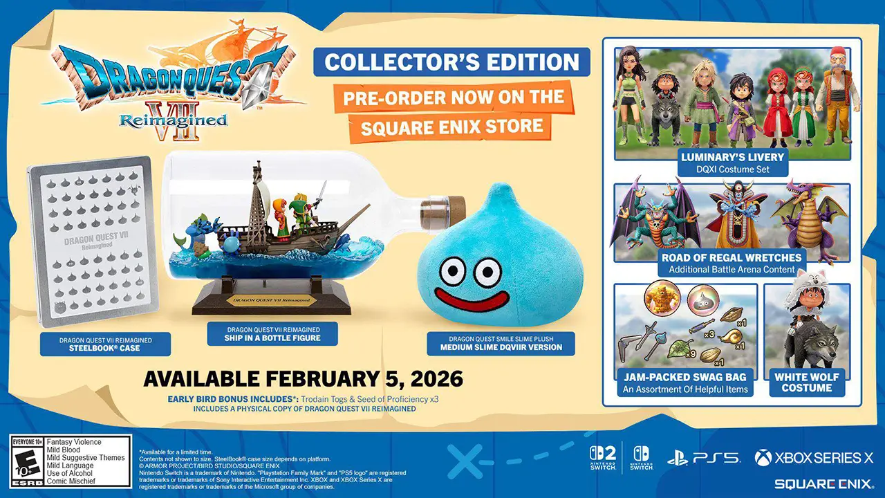 Capa de Dragon Quest VII: Reimagined [Collector's Edition] [Key Card]