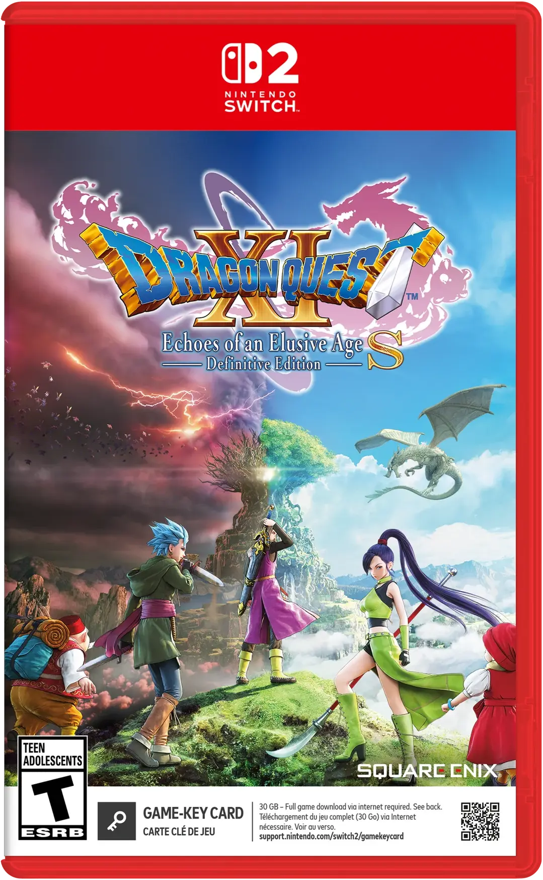 Capa de Dragon Quest XI S: Echoes of an Elusive Age [Definitive Edition] [Key Card]
