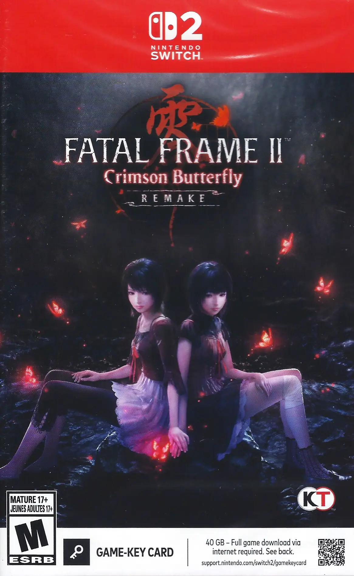 Capa de FATAL FRAME II: Crimson Butterfly REMAKE [Key Card]