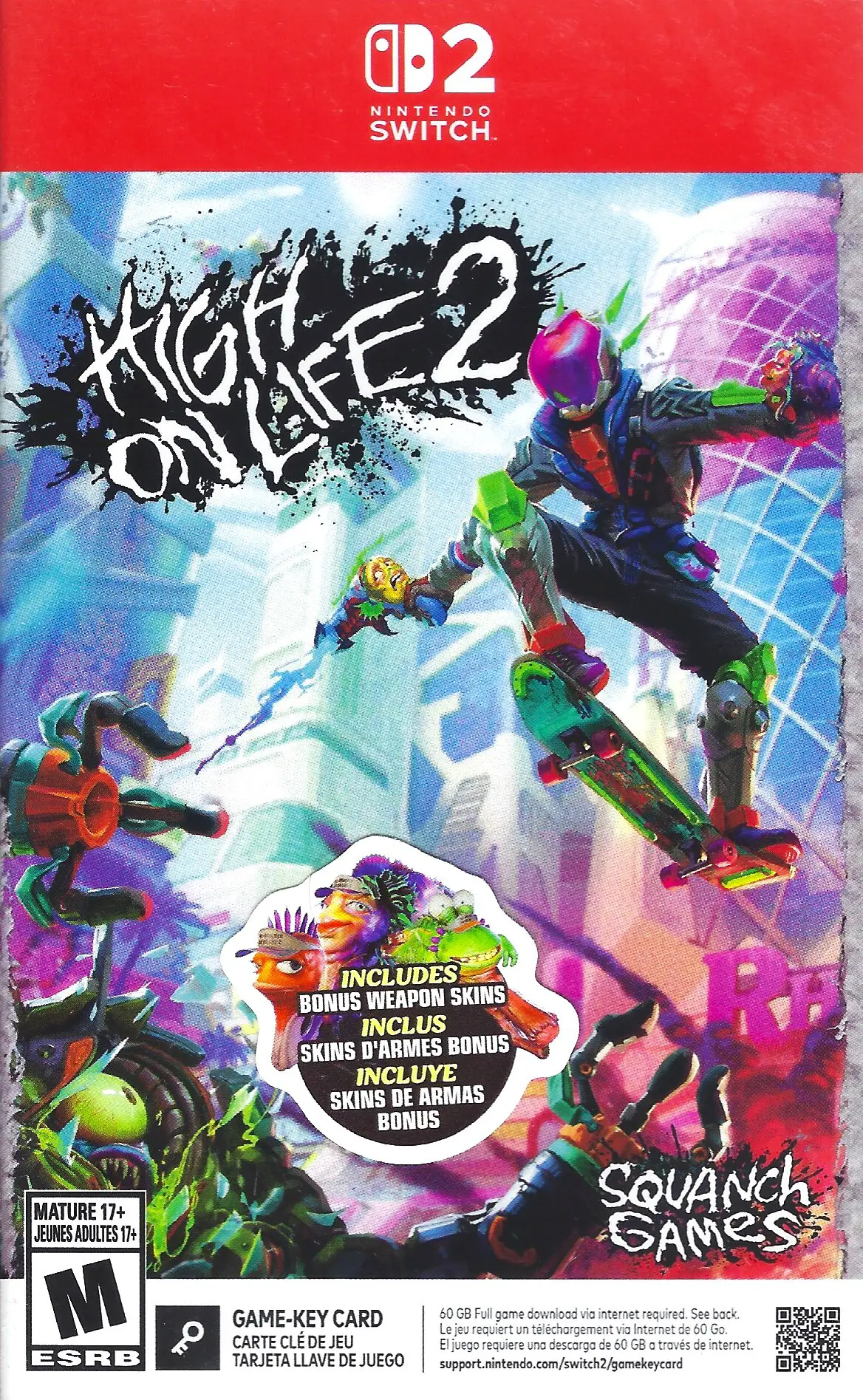 Capa de High On Life 2 [Key Card]