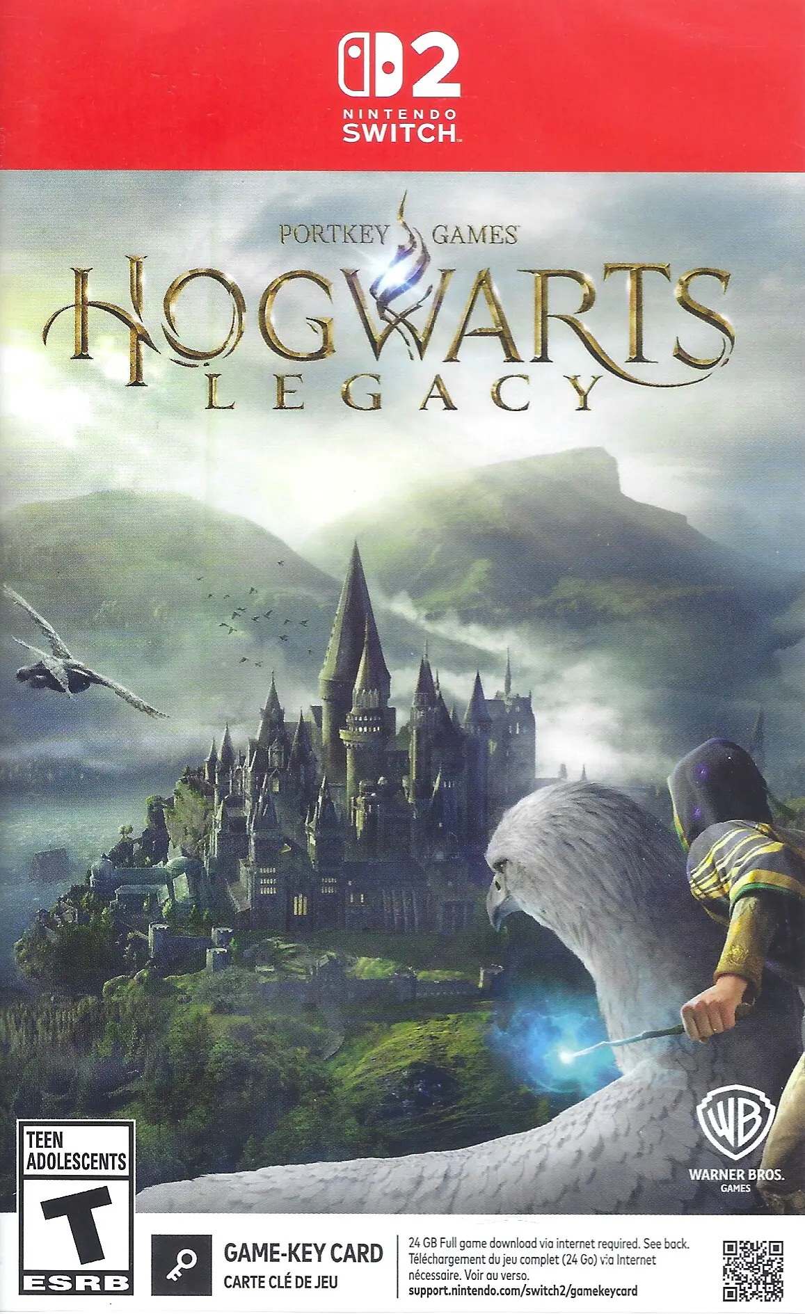 Capa de Hogwarts Legacy [Key Card]