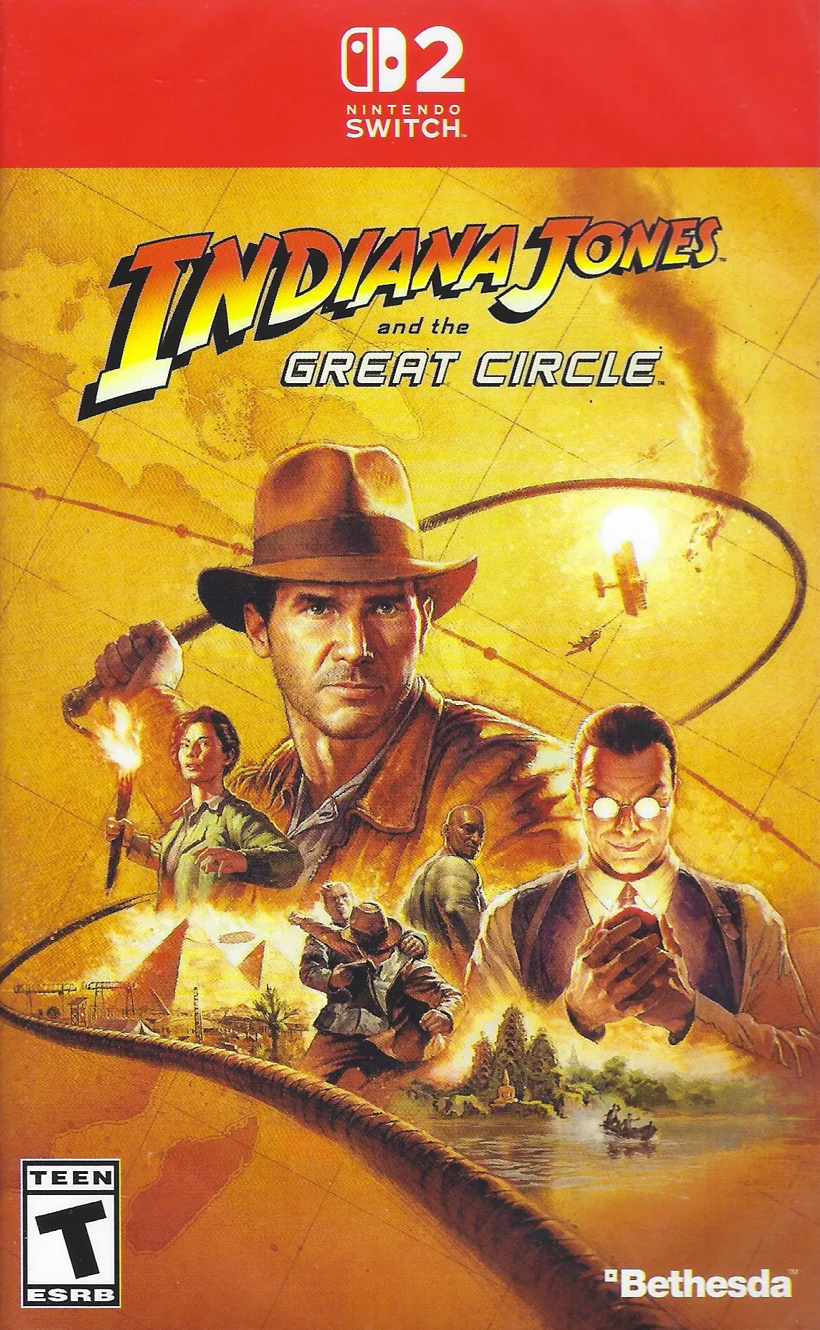 Capa de Indiana Jones and the Great Circle