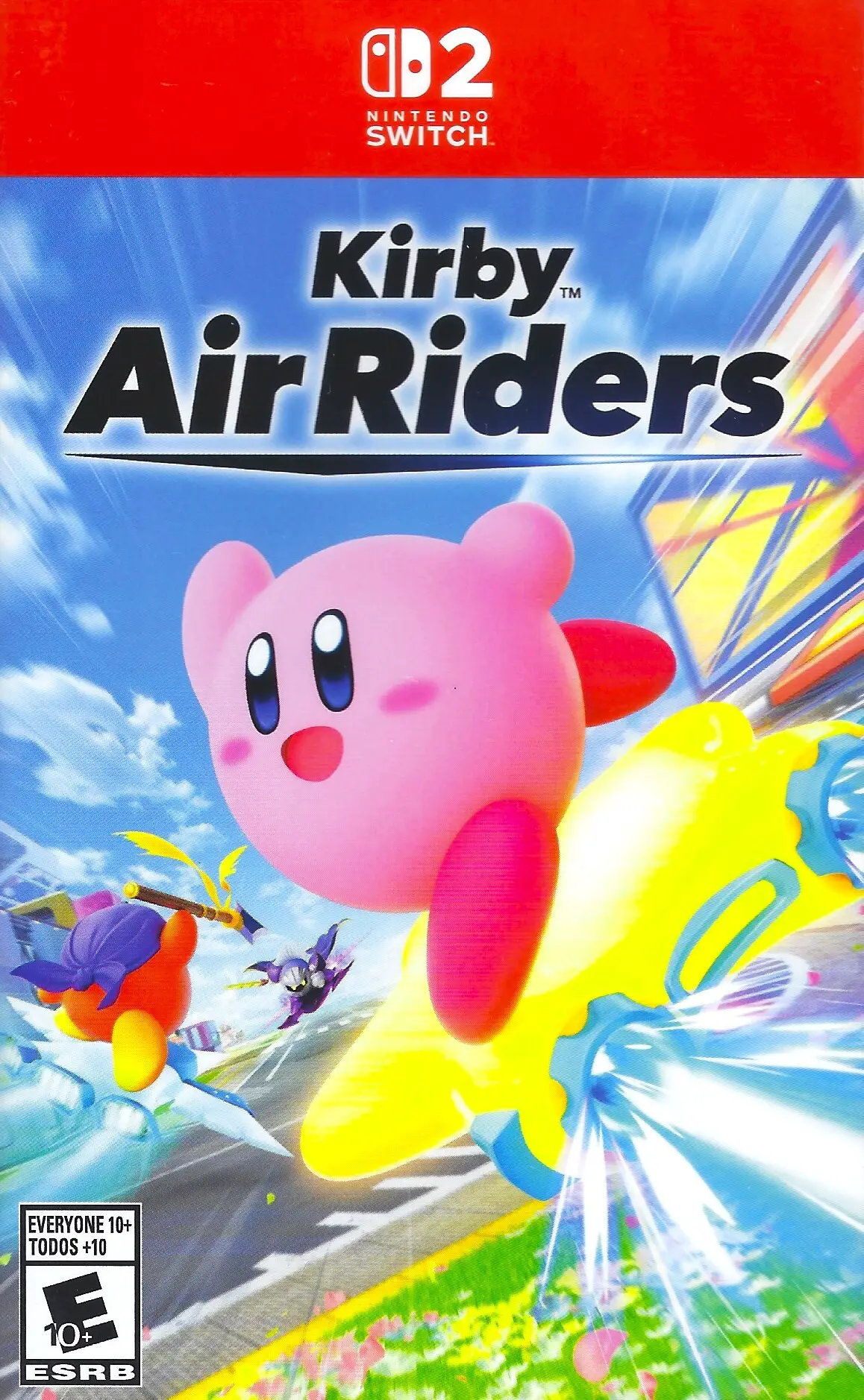 Capa de Kirby Air Riders
