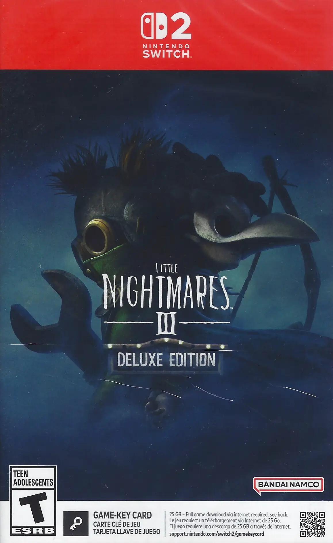 Capa de Little Nightmares III [Deluxe Edition] [Key Card]